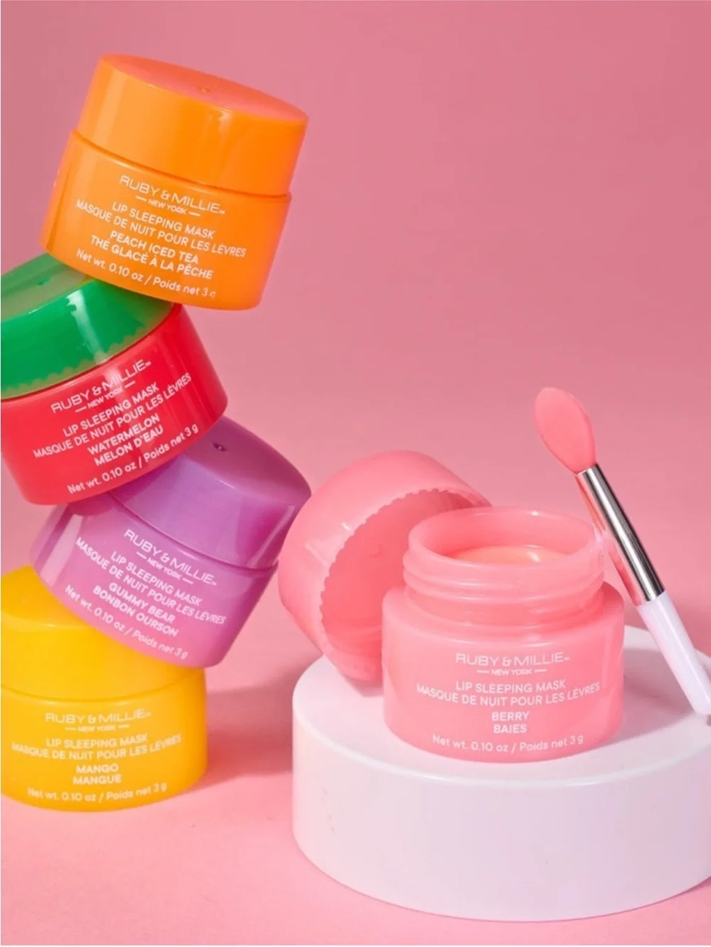 Ruby & Millie New York Hydrating Lip Sleeping Mask Minis - NIB